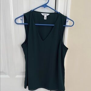 Nine West Green Sleeveless Tank Top